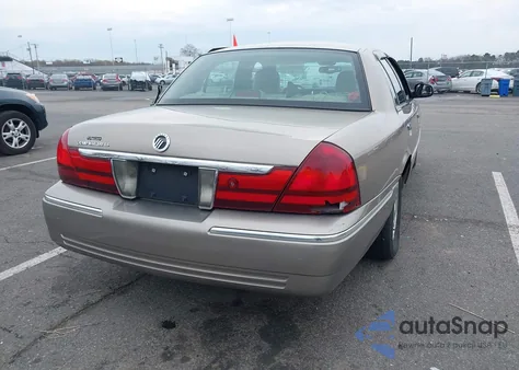 2003 Mercury Grand Marquis Ls из США, поврежденный, VIN 2MEFM75W73X653224
